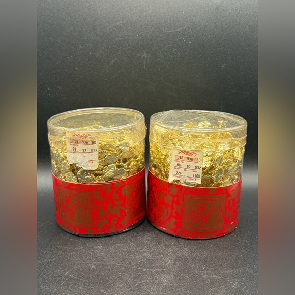 NWT Lord & Taylor Vintage Gold Tone Leaf Motif Holiday Garland Christmas Decor - Picture 6 of 12